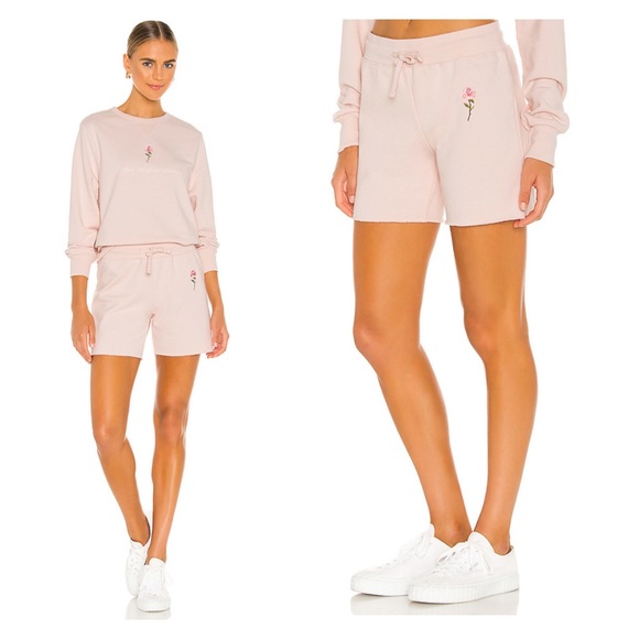 LPA Rose Shorts in Coral Size XS Drawstring waist - Picture 2 of 15